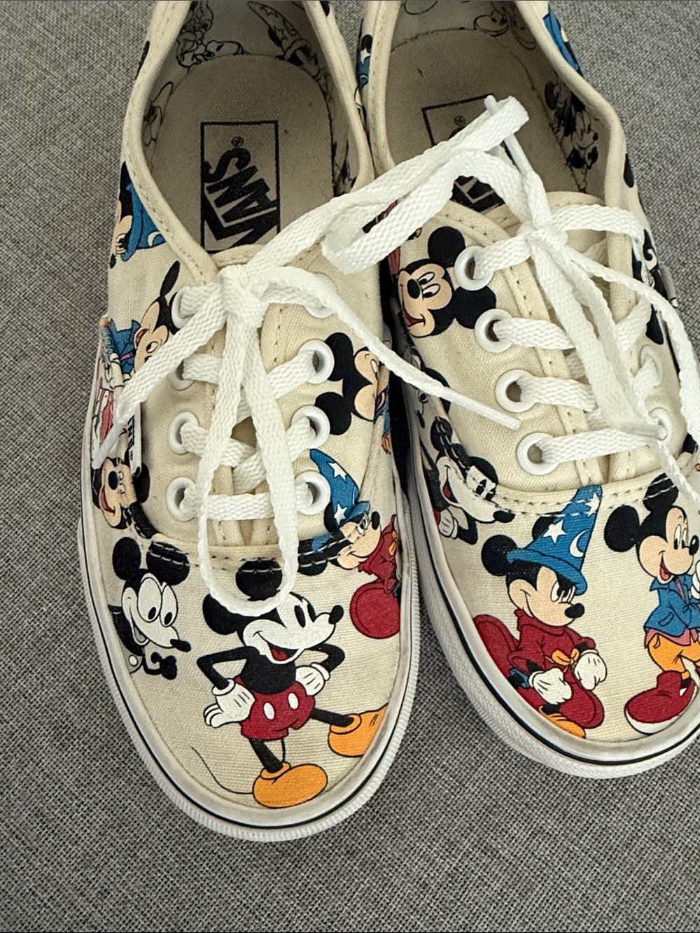 Vans Disney Mickey Mouse birthday Canvas Sneakers - Picture 2 of 11